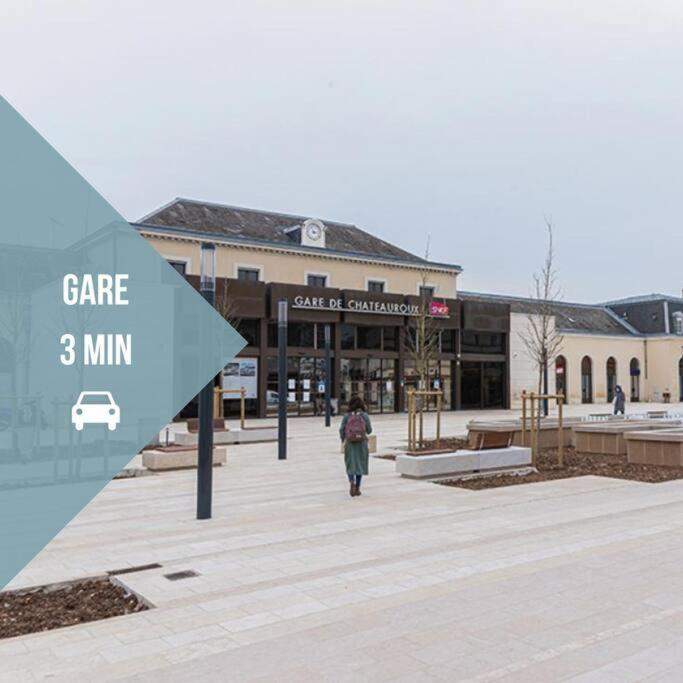 Le Paisible • Garage Privatif • Traversant • Calme Châteauroux Extérieur photo